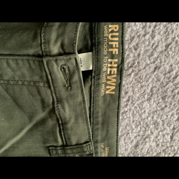 Army Green Skinny Jeans - Picture 2 of 2